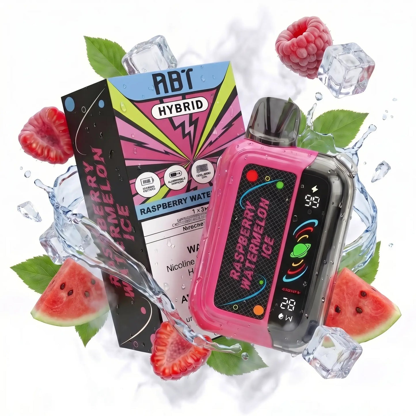 Abt G32 Raspberry Watermelon Ice disposable vape