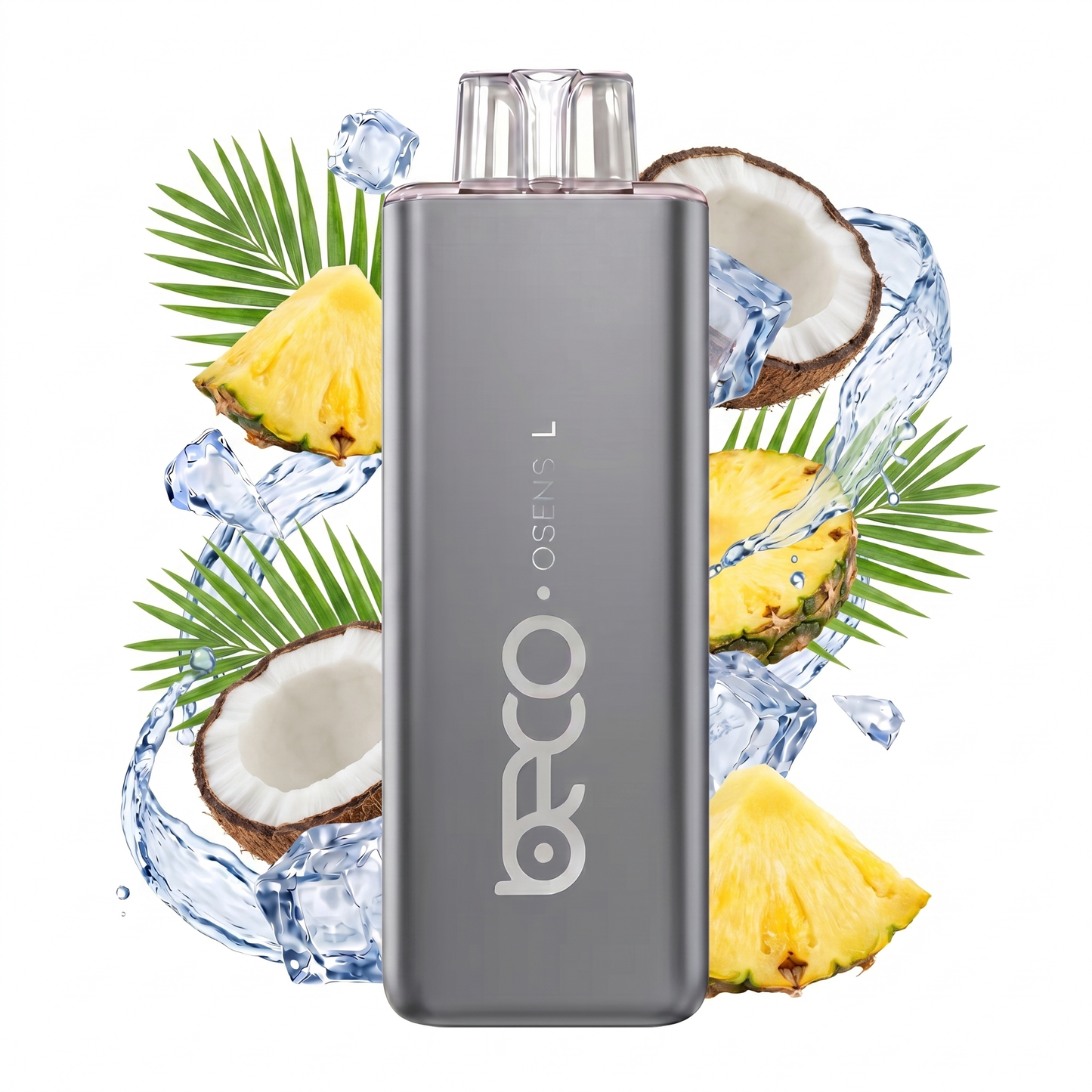 Beco Slim Pineapple Coconut Ice Hybrid disposable vape
