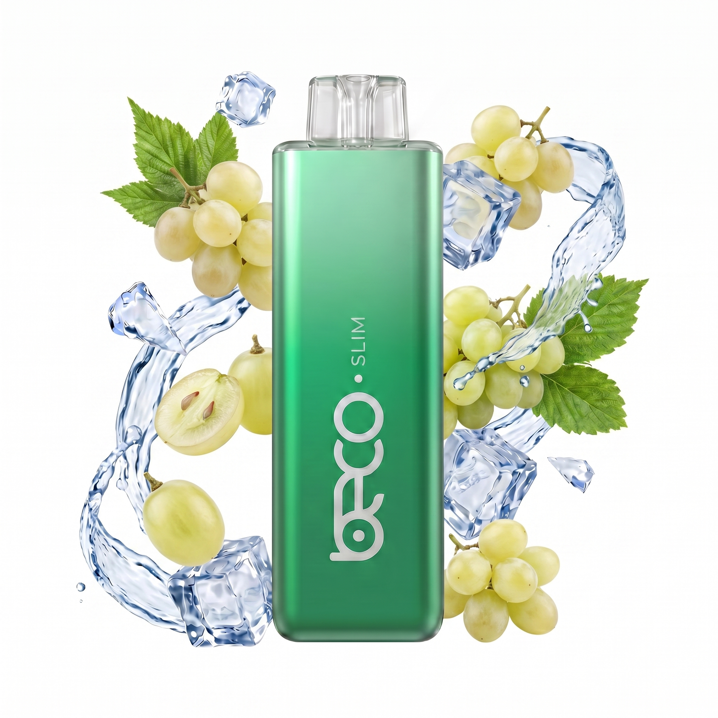 Beco Slim White Grape Hybrid disposable vape
