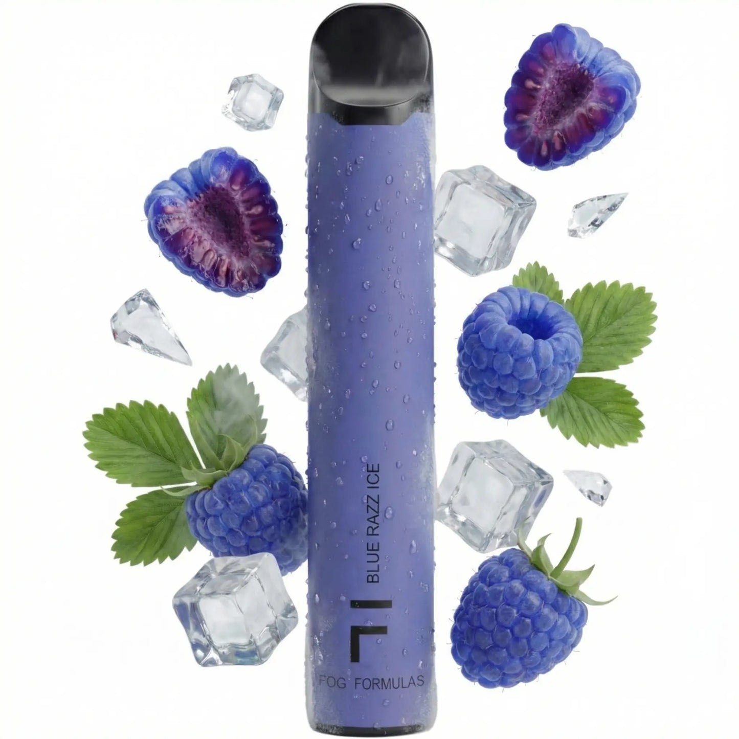 Fog Formulas Blue Razz Ice disposable vape