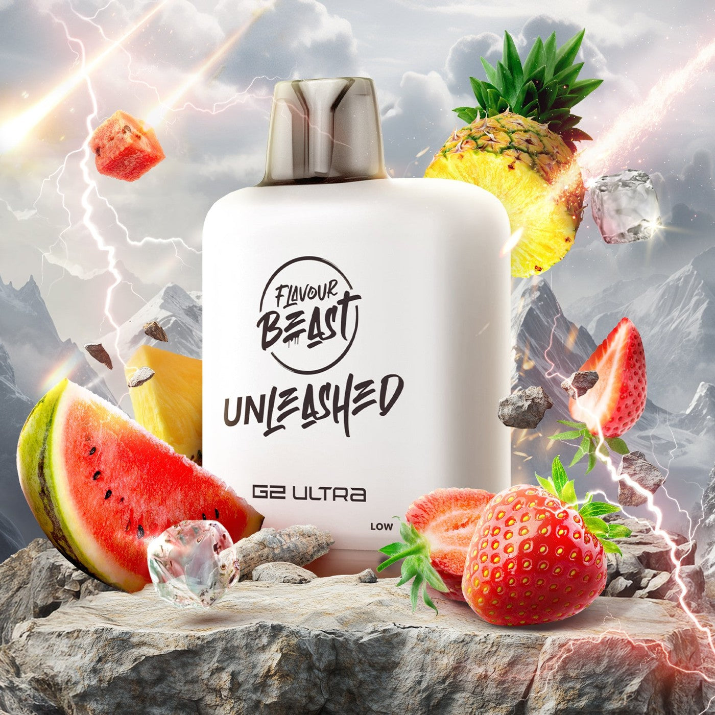 EPIC FRUIT FUSION ICED LEVEL X UNLEASHED G2 ULTRA 50K POD pod