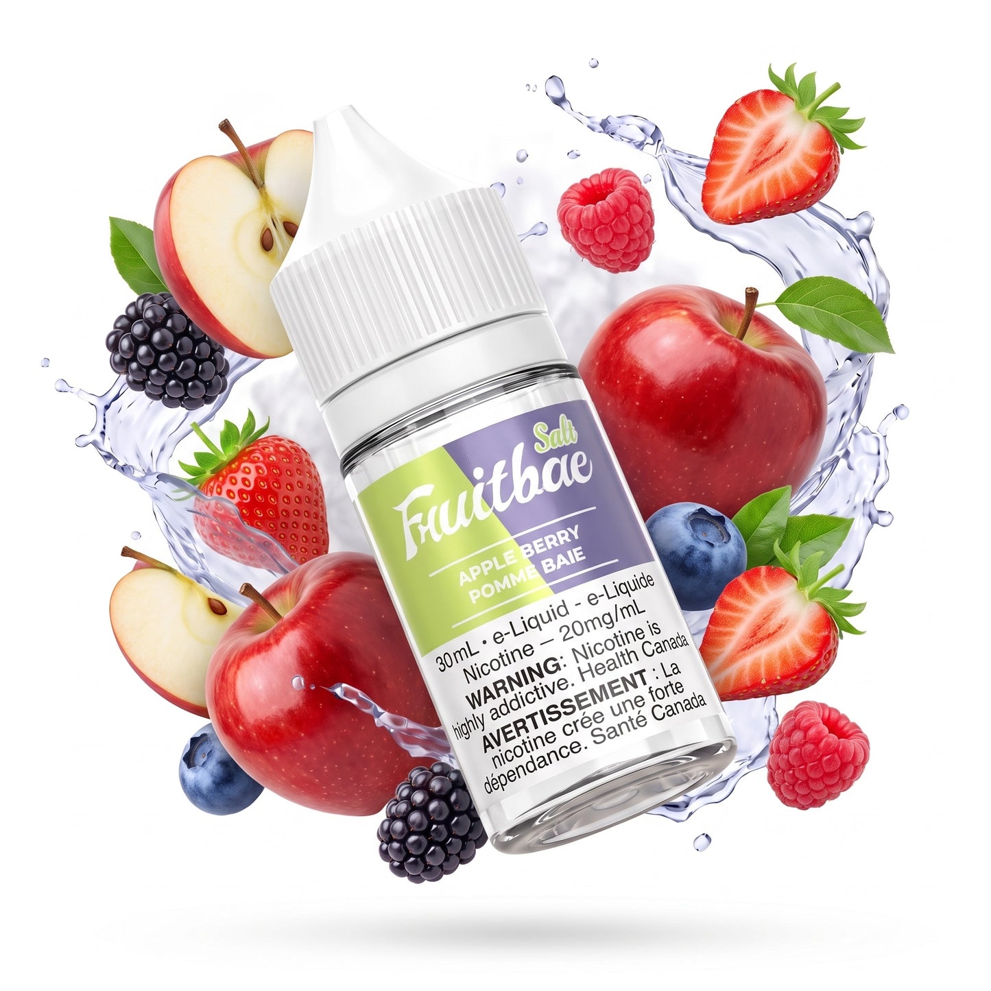 APPLE BERRY FRUITBAE e-liquid bottle