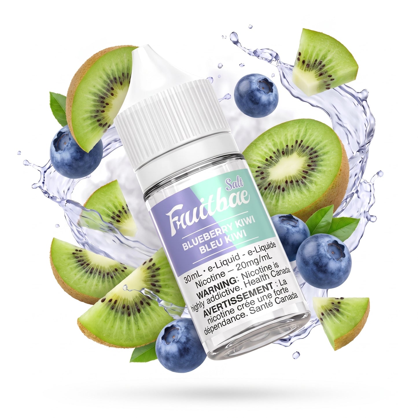 BLUEBERRY KIWI FRUITBAE e-liquid bottle