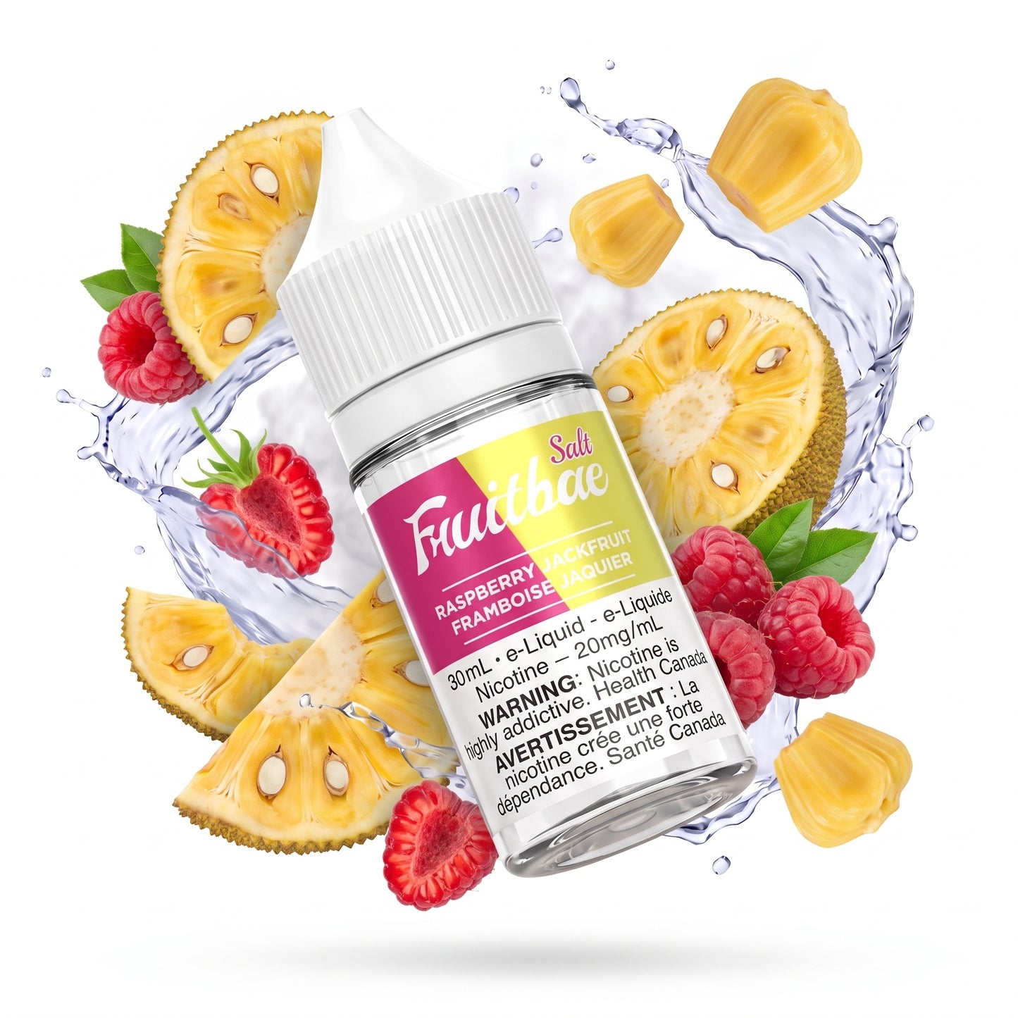 RASPBERRY JACKFRUIT FRUITBAE e-liquid bottle