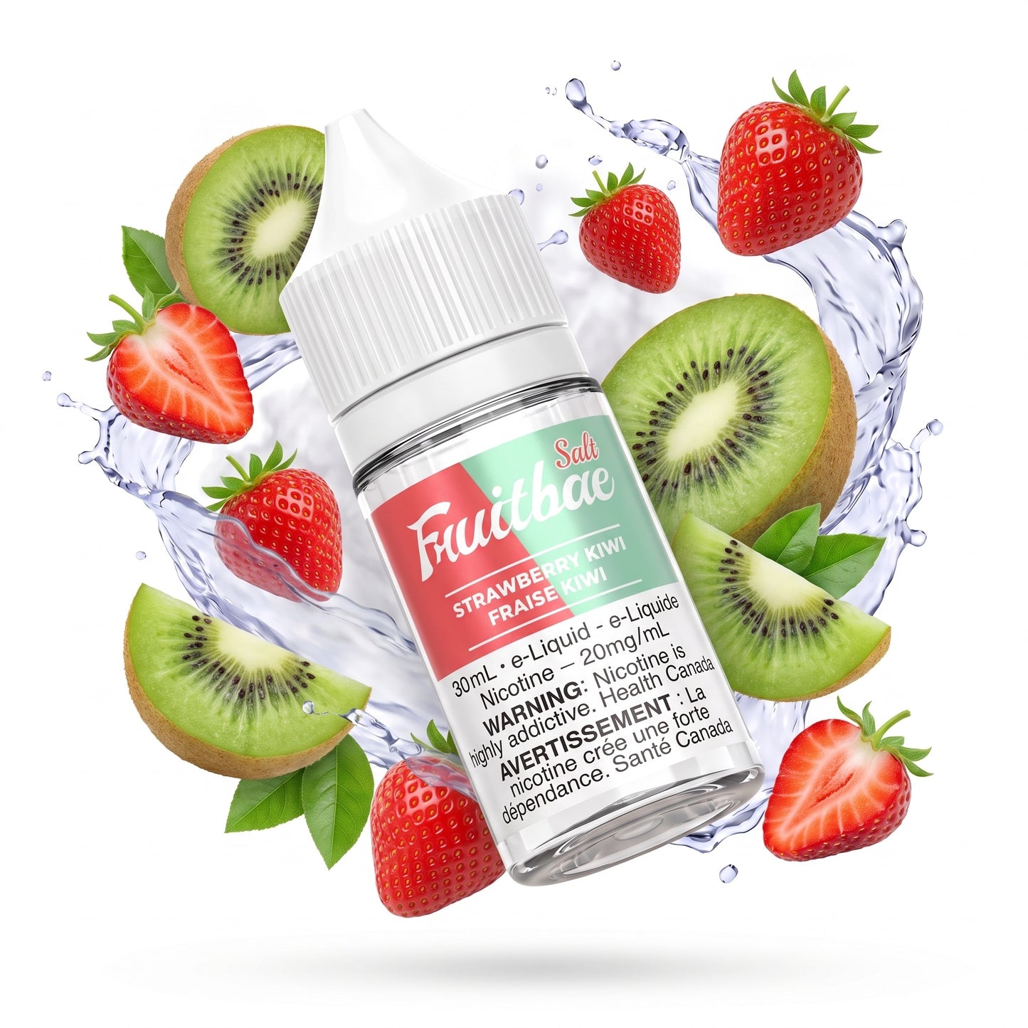 STRAWBERRY KIWI FRUITBAE e-liquid bottle