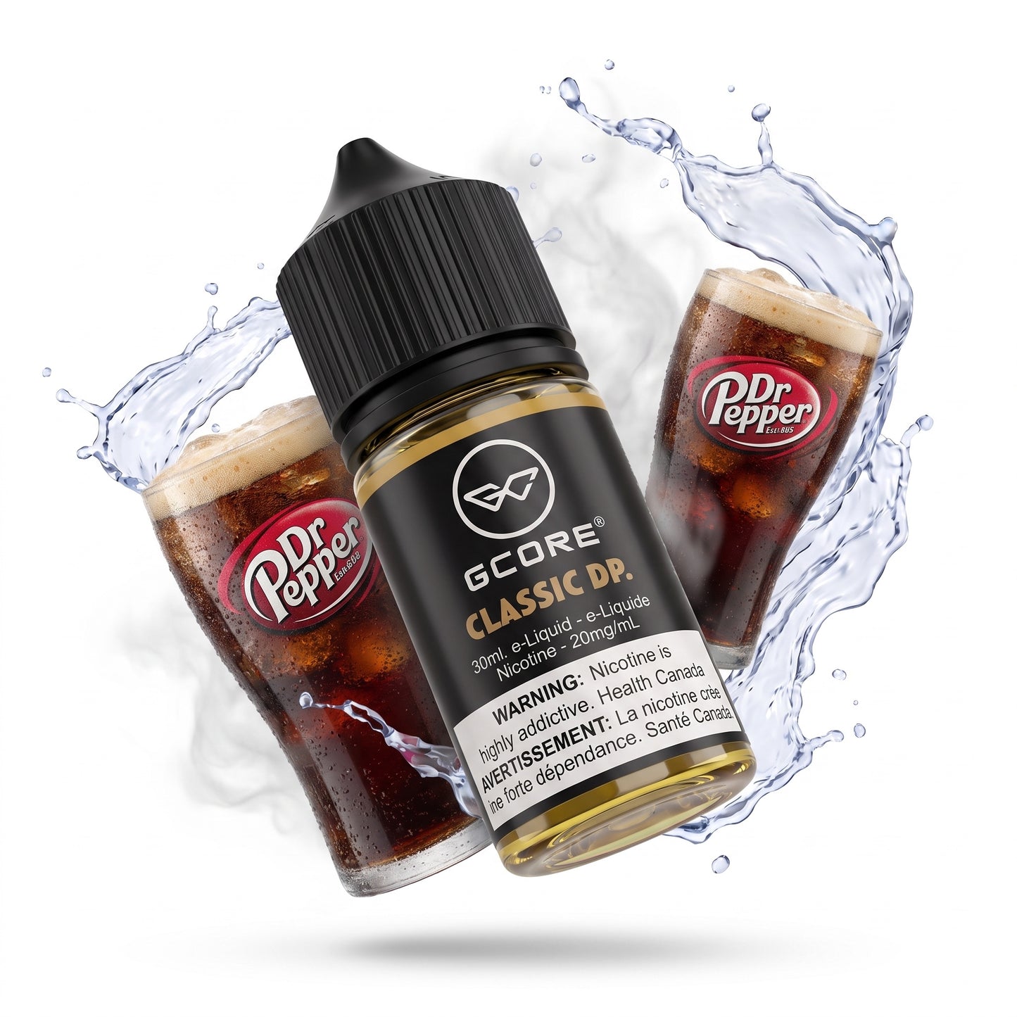 CLASSIC DP GCORE e-liquid bottle