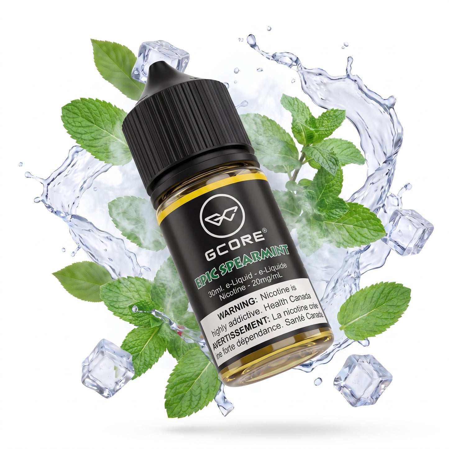 EPIC SPEARMINT GCORE e-liquid bottle