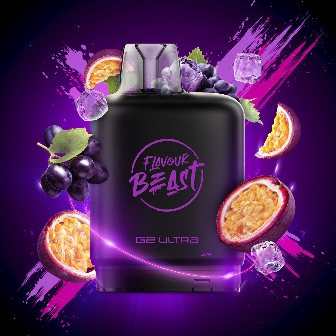 GROOVY GRAPE PASSIONFRUIT LEVEL X G2 ULTRA 50K POD pod