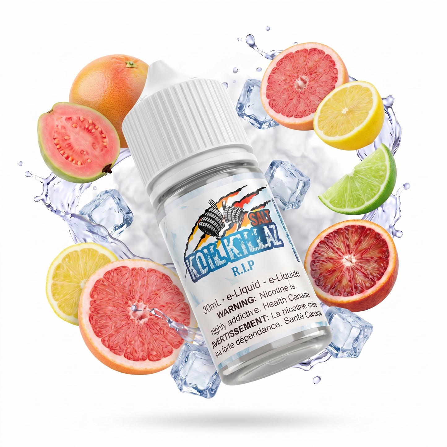 R.I.P KOIL KILLAZ POLAR EDITION e-liquid bottle