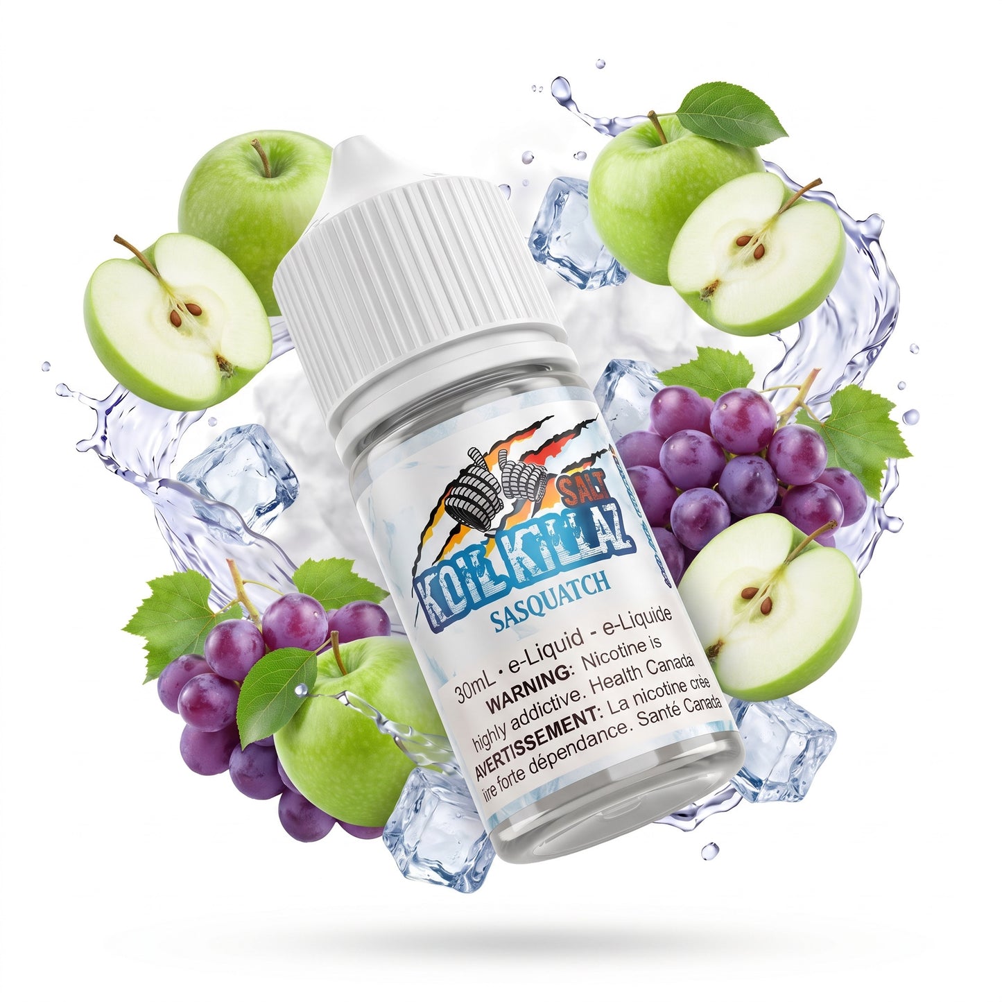 SASQUATCH KOIL KILLAZ POLAR EDITION e-liquid bottle