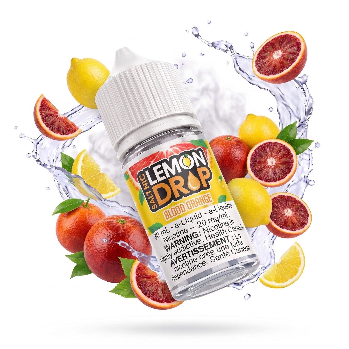 BLOOD ORANGE LEMON DROP e-liquid bottle