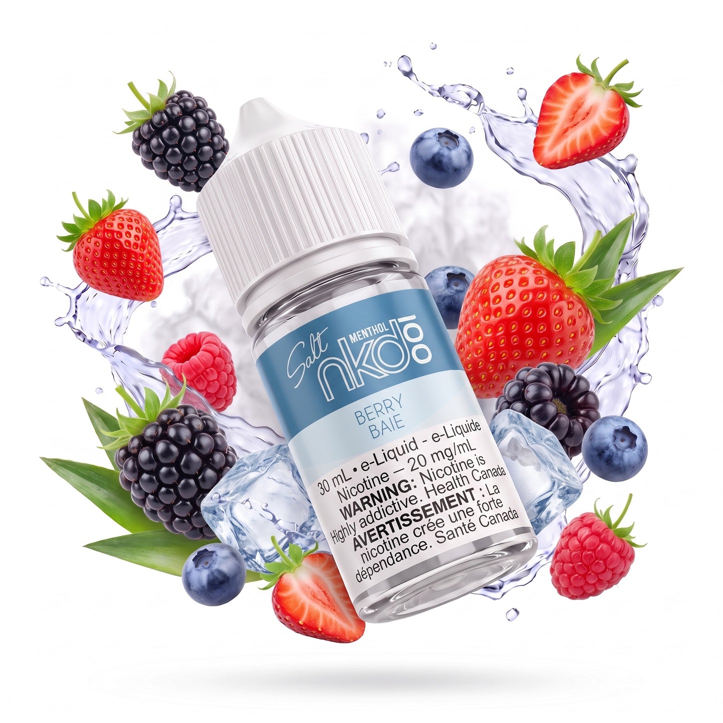 BERRY NAKED 100 SALT e-liquid bottle