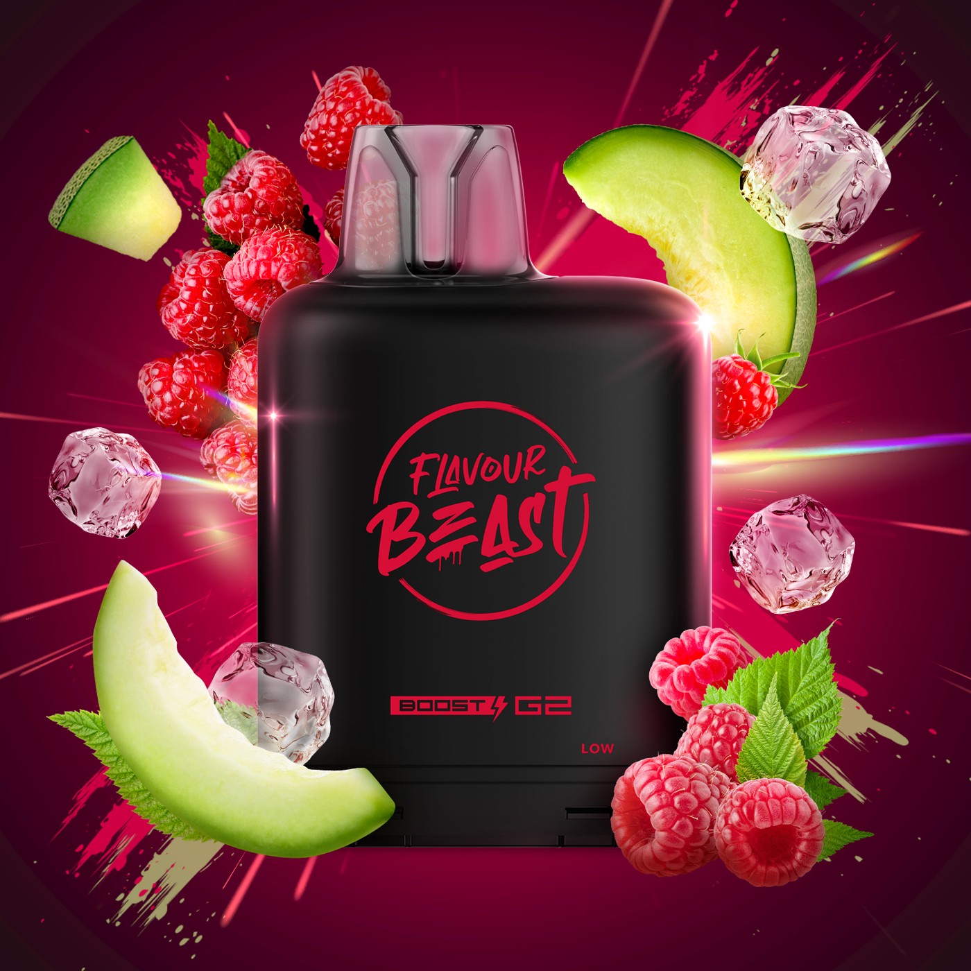 RAD RAZZ MELON LEVEL X BOOST G2 32K POD pod