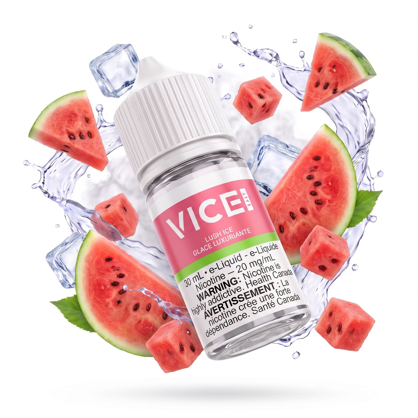 LUSH ICE VICE e-liquid bottle