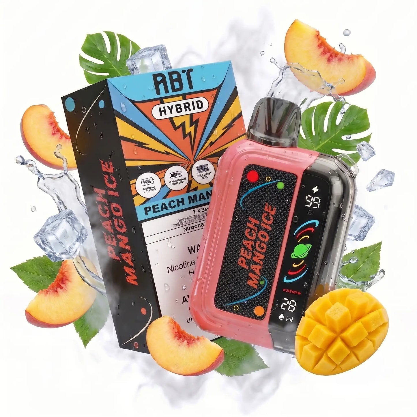 Abt G32 Peach Mango Ice disposable vape