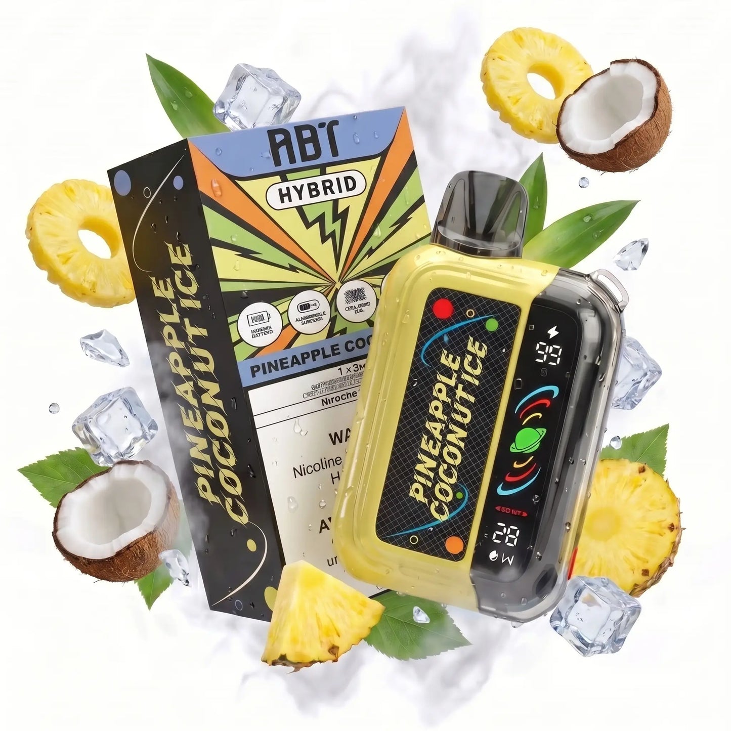 Abt G32 Pineapple Coconut Ice disposable vape