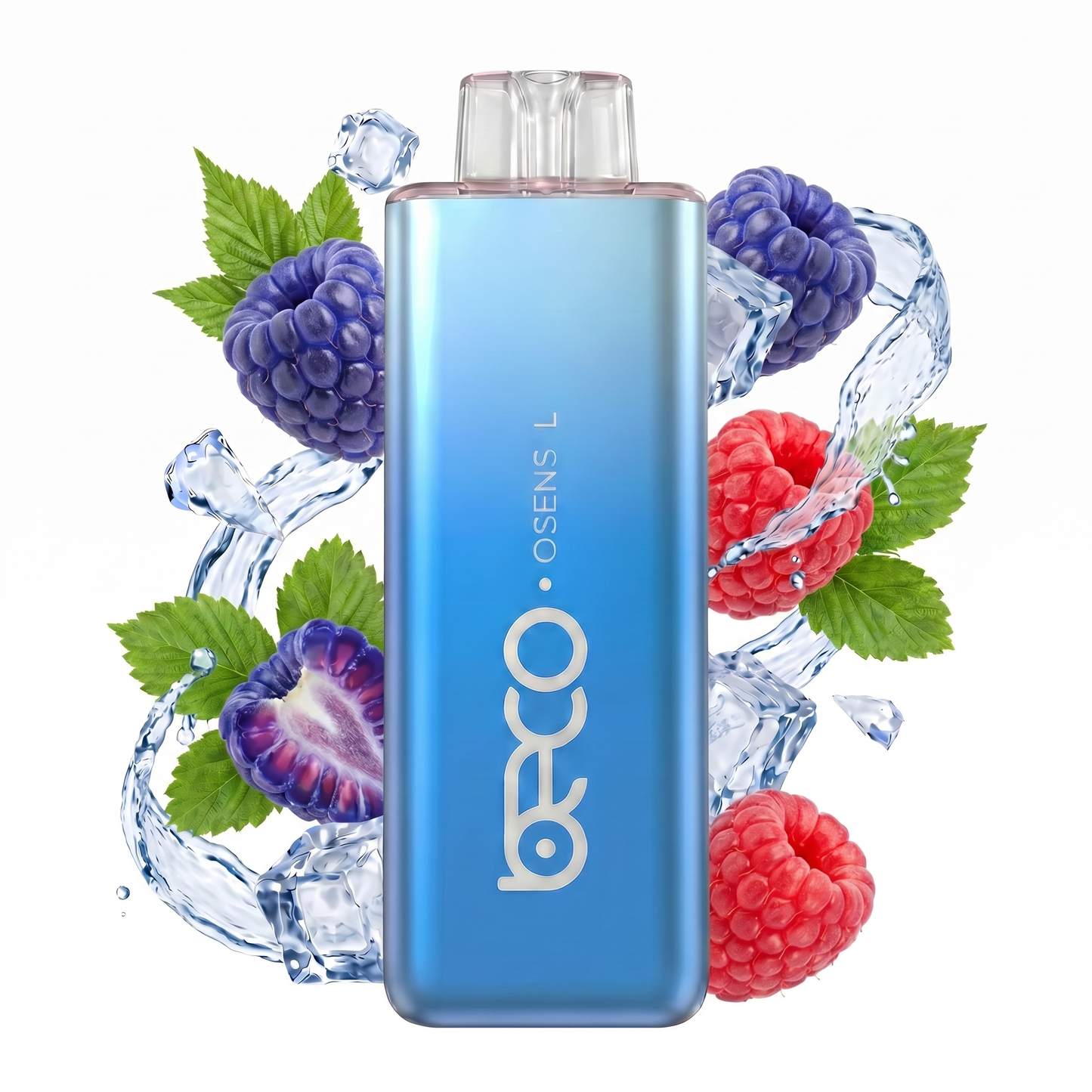 Beco Slim Blue Razz Ice Hybrid disposable vape