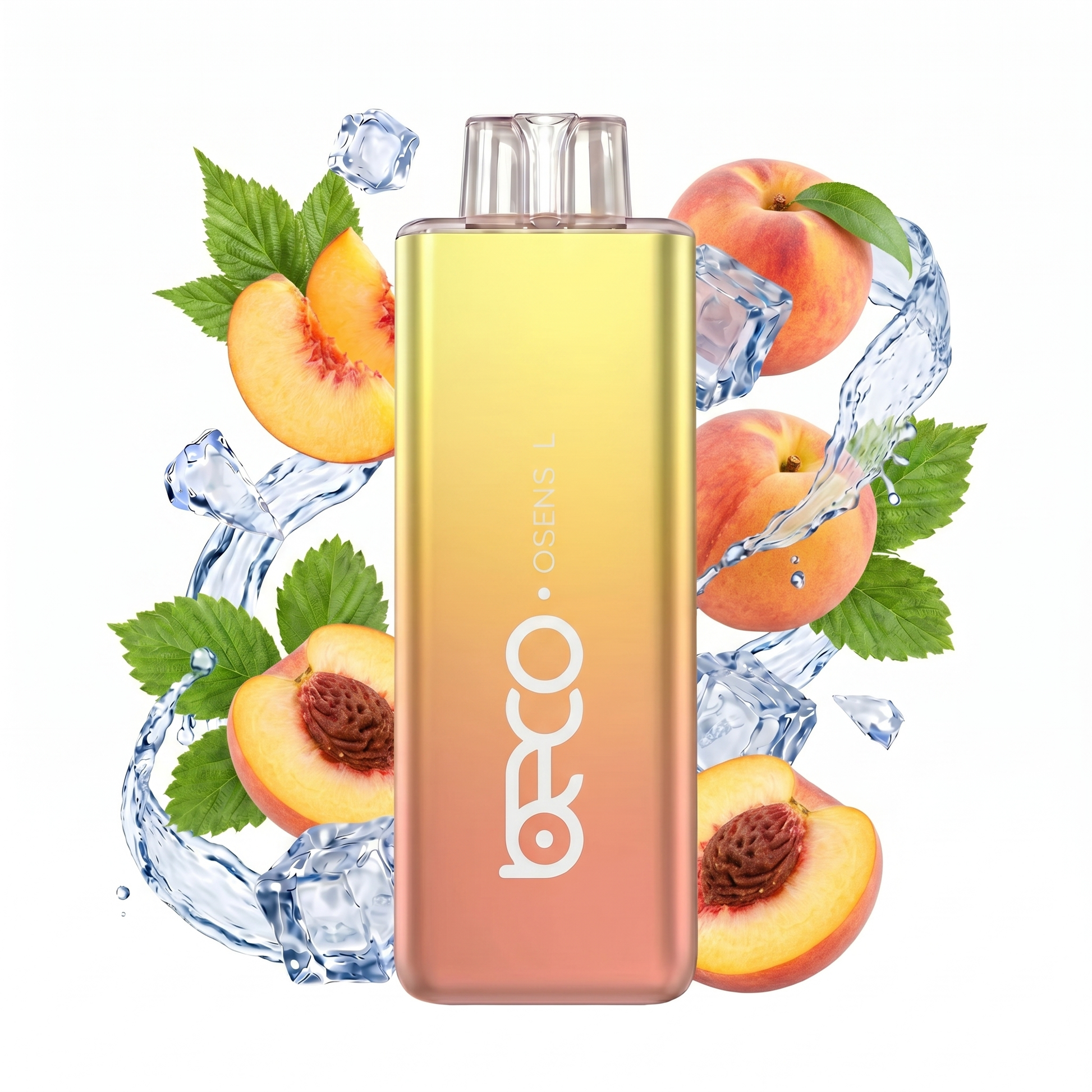 Beco Slim Peach Ice Hybrid disposable vape