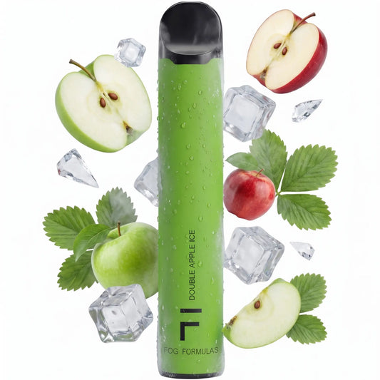Fog Formulas Dubble Apple Ice disposable vape