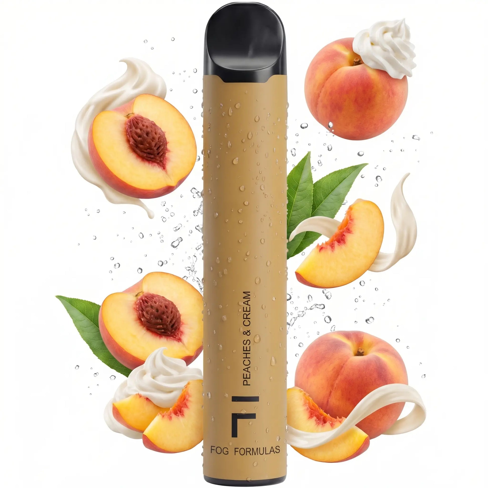 Fog Formulas Peaches & Cream disposable vape