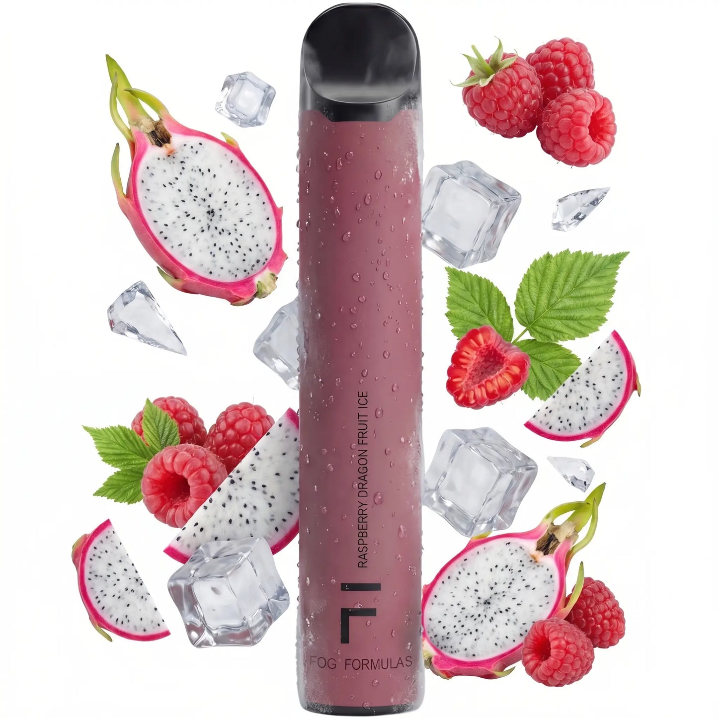 Fog Formulas Raspberry Dragon Fruit Ice disposable vape