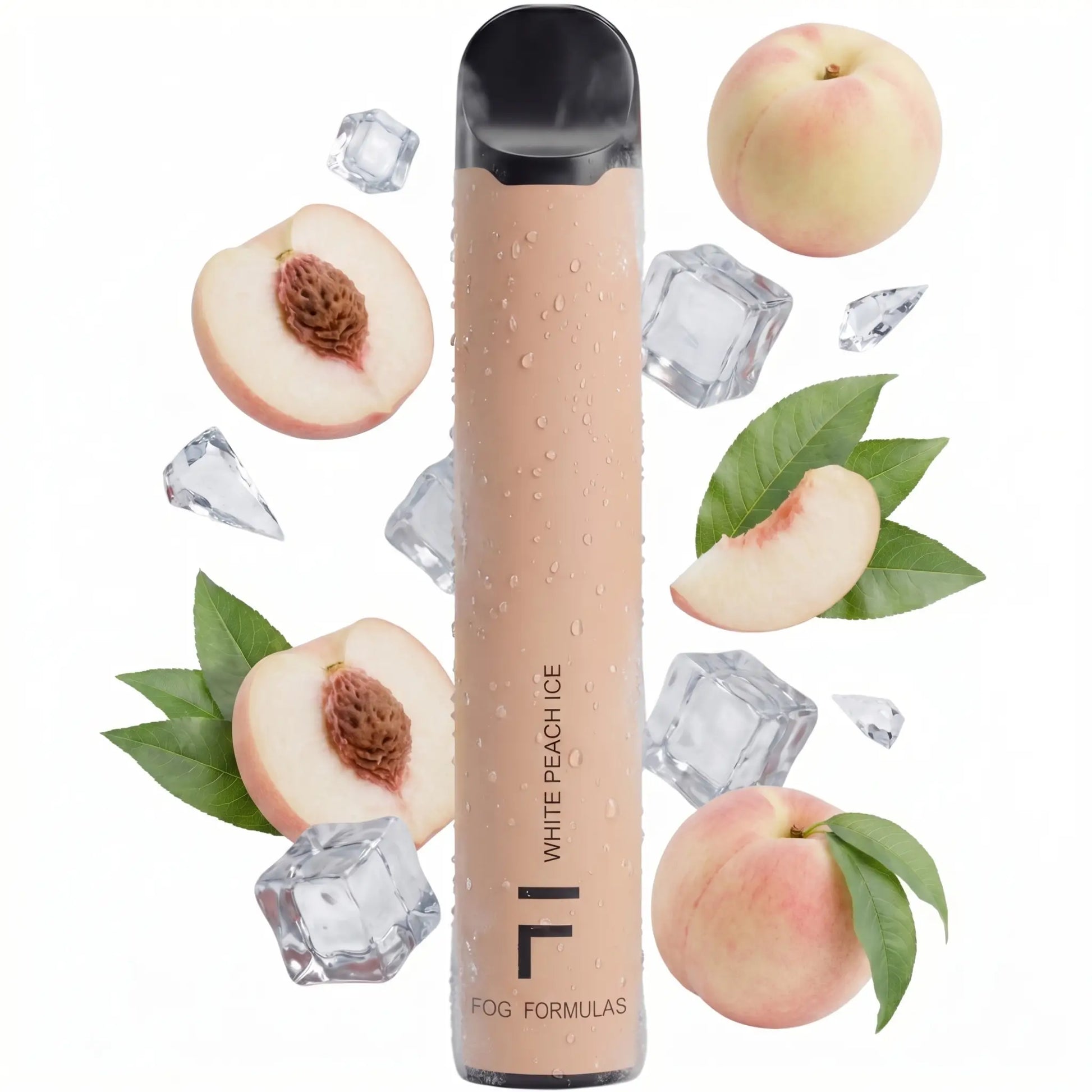 Fog Formulas White Peach Ice disposable vape