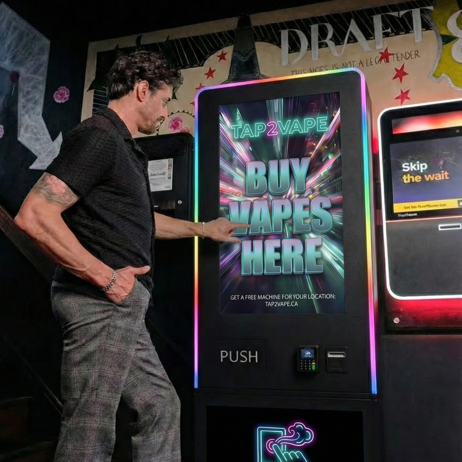 Vape Vending Machines for BC Venues | Tap2Vape Vape Vending Machines for BC Venues | Tap2Vape