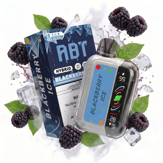 Blackberry Ice ABT Hybrid disposable vape