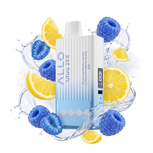 BLUE RASPBERRY LEMON ALLO ULTRA 25K disposable vape