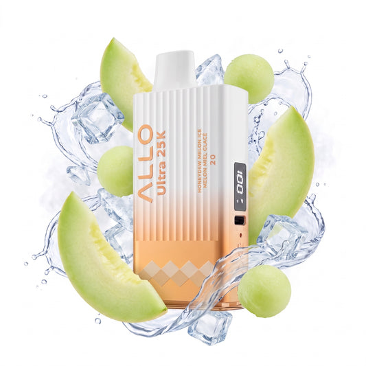 HONEYDEW MELON ICE ALLO ULTRA 25K disposable vape