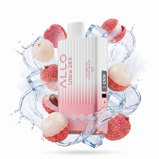 LYCHEE ICE ALLO ULTRA 25K disposable vape