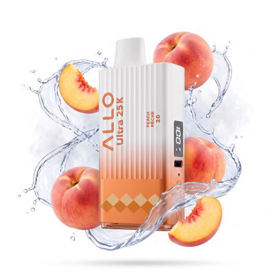 PEACH ALLO ULTRA 25K disposable vape