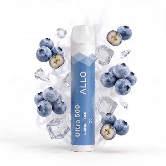 BLUEBERRY ICE ALLO ULTRA 500 disposable vape