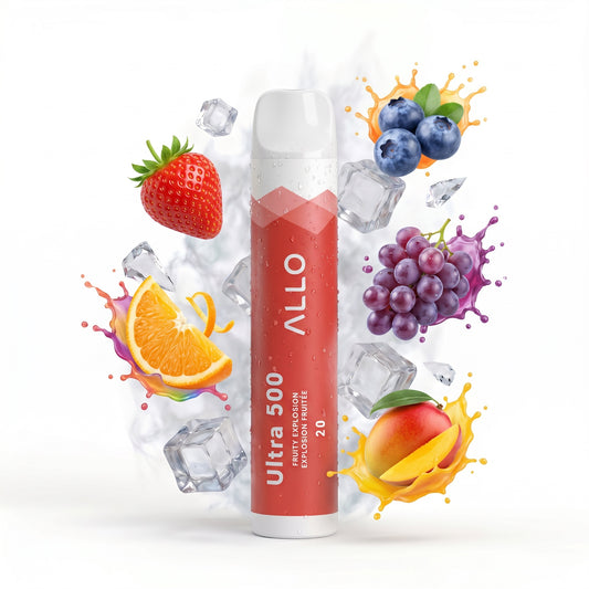 FRUITY EXPLOSION ALLO ULTRA 500 disposable vape