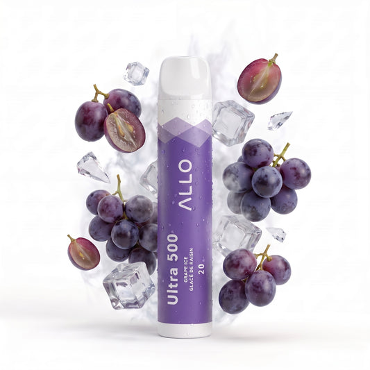 GRAPE ICE ALLO ULTRA 500 disposable vape