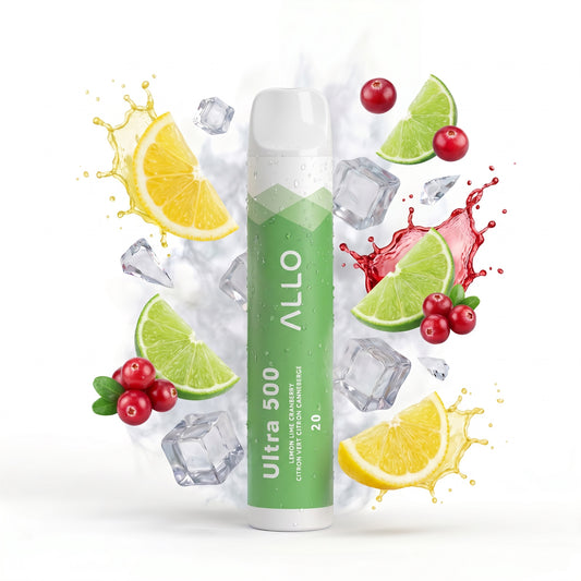 LEMON LIME CRANBERRY ALLO ULTRA 500 disposable vape