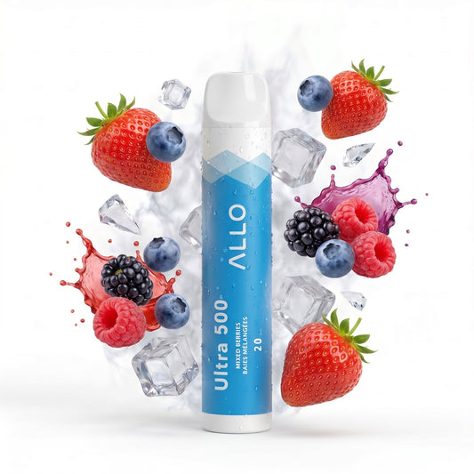 MIXED BERRIES ALLO ULTRA 500 disposable vape