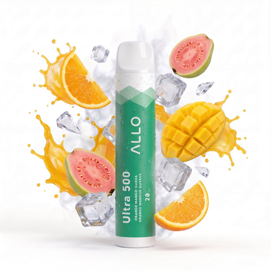 ORANGE MANGO GUAVA ALLO ULTRA 500 disposable vape