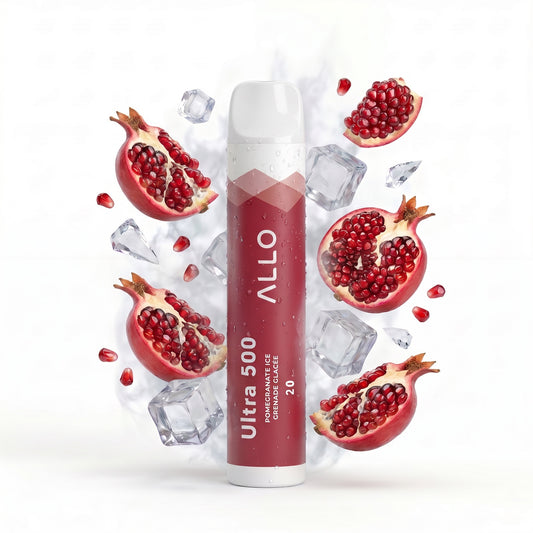 POMEGRANATE ICE ALLO ULTRA 500 disposable vape