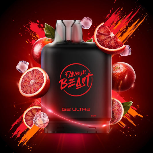 BANGIN' BLOOD ORANGE LEVEL X G2 ULTRA 50K POD pod