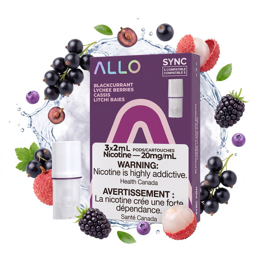 BLACKCURRANT LYCHEE BERRIES ALLO SYNC POD PACK