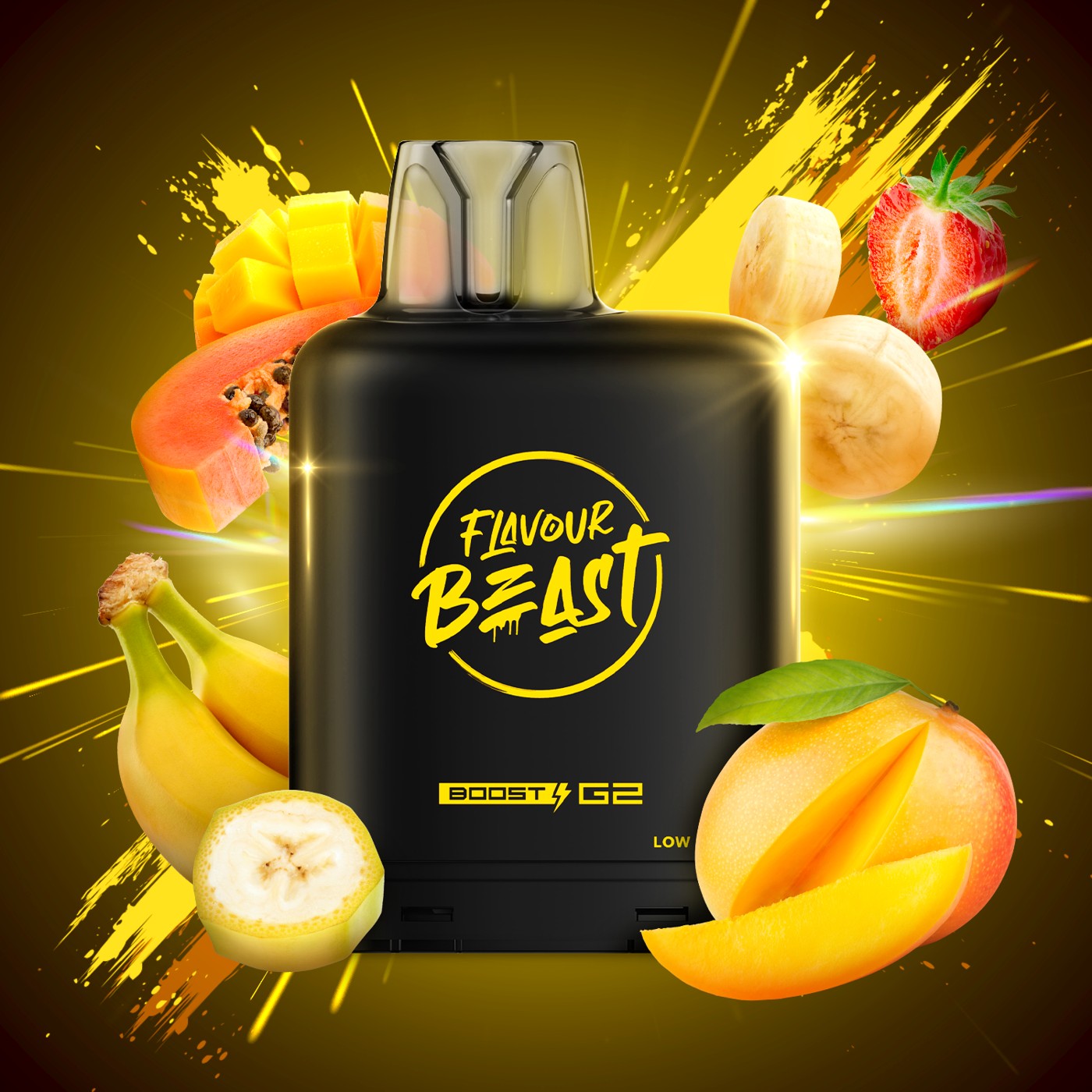 BLASTIN' BANANA MANGO LEVEL X BOOST G2 32K POD pod