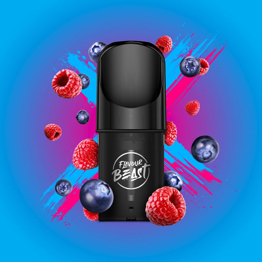 BOMB BLUE RAZZ FLAVOUR BEAST POD PACK pod pack