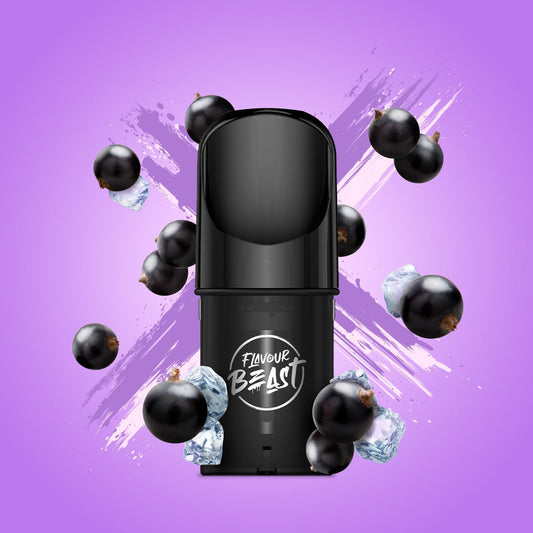 BUMPIN' BLACKCURRANT ICED FLAVOUR BEAST POD PACK pod pack