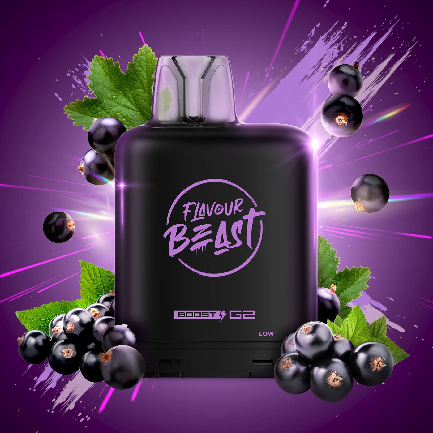 BUMPIN' BLACKCURRANT LEVEL X BOOST G2 32K POD pod