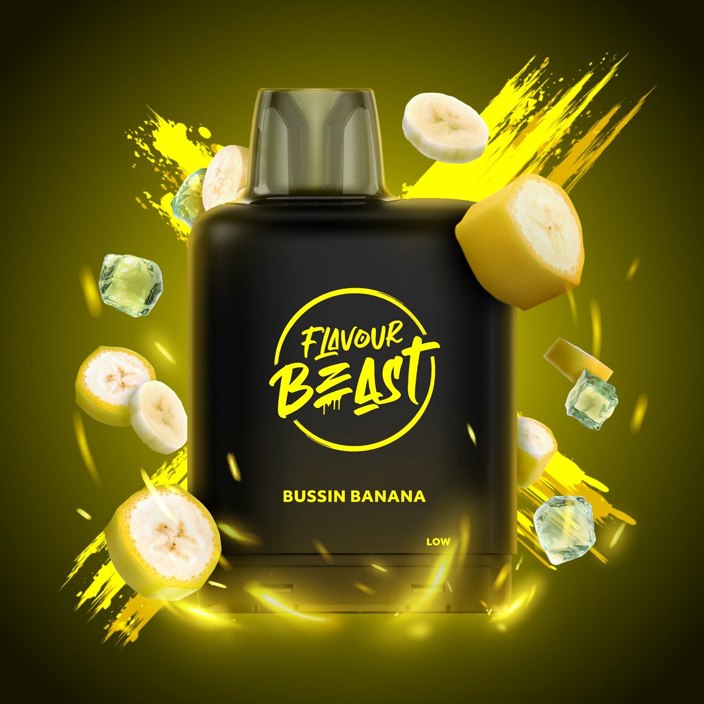 BUSSIN BANANA ICED LEVEL X BOOST G2 32K POD pod