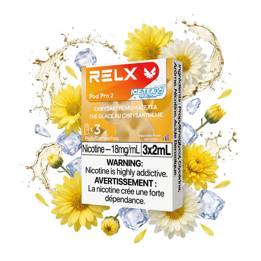 CHRYSANTHEMUM ICE TEA RELX PRO 2 POD PACK