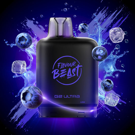 CHUGGIN' BLUEBERRY SPARKLE (ICED) LEVEL X G2 ULTRA 50K POD pod