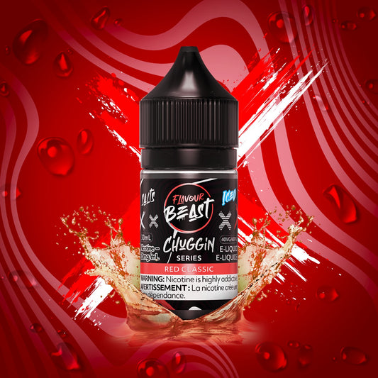 CHUGGIN RED CLASSIC FLAVOUR BEAST 30mL salt nic e-liquid