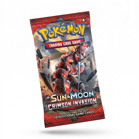 Pokémon Crimson Invasion booster pack